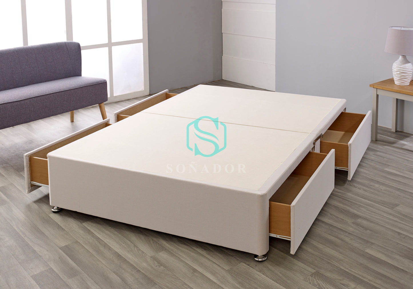 4 Drawer Divan Base